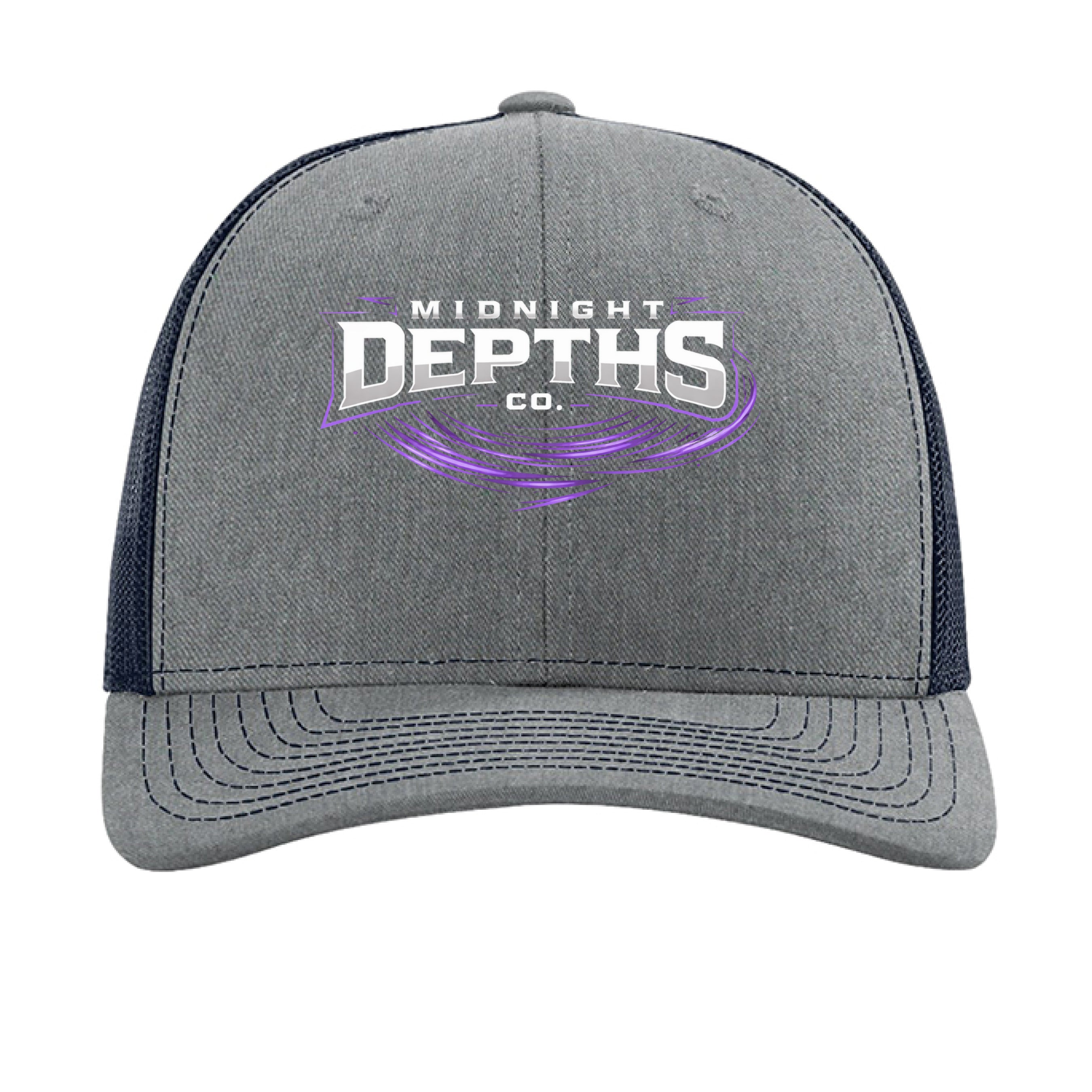 Heather Grey/ Navy - FRONT
