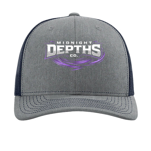 Heather Grey/ Navy - FRONT