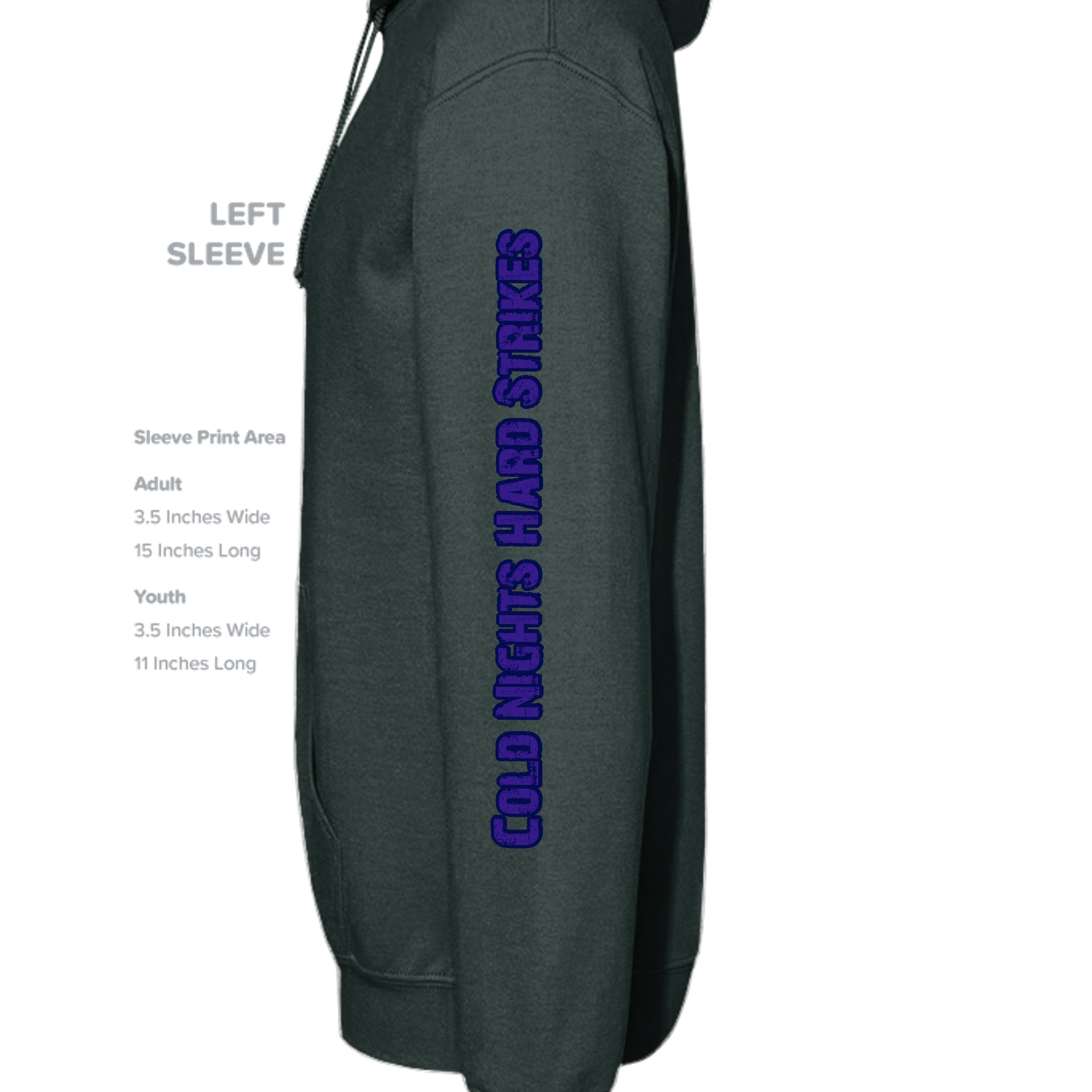 FOREST GREEN - G185 - SLEEVE_LEFT