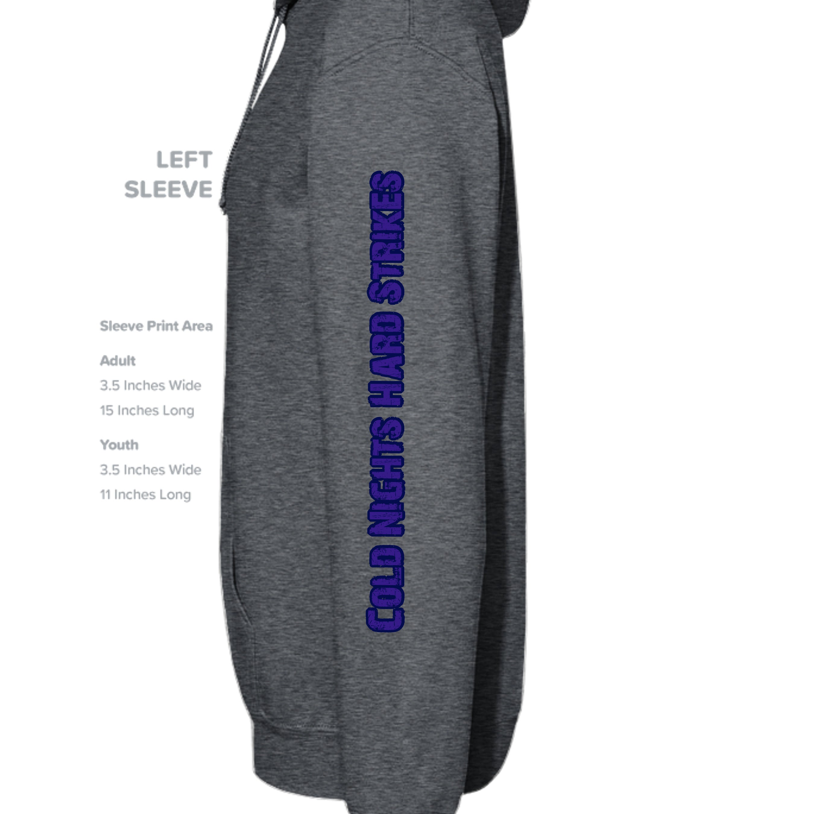 DARK HEATHER - G185 - SLEEVE_LEFT