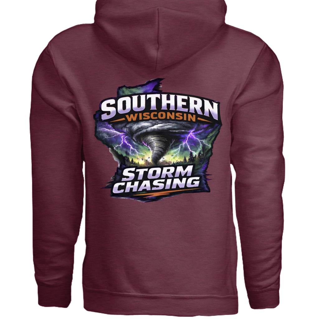 Heather Sport Dark Maroon - G185 - BACK