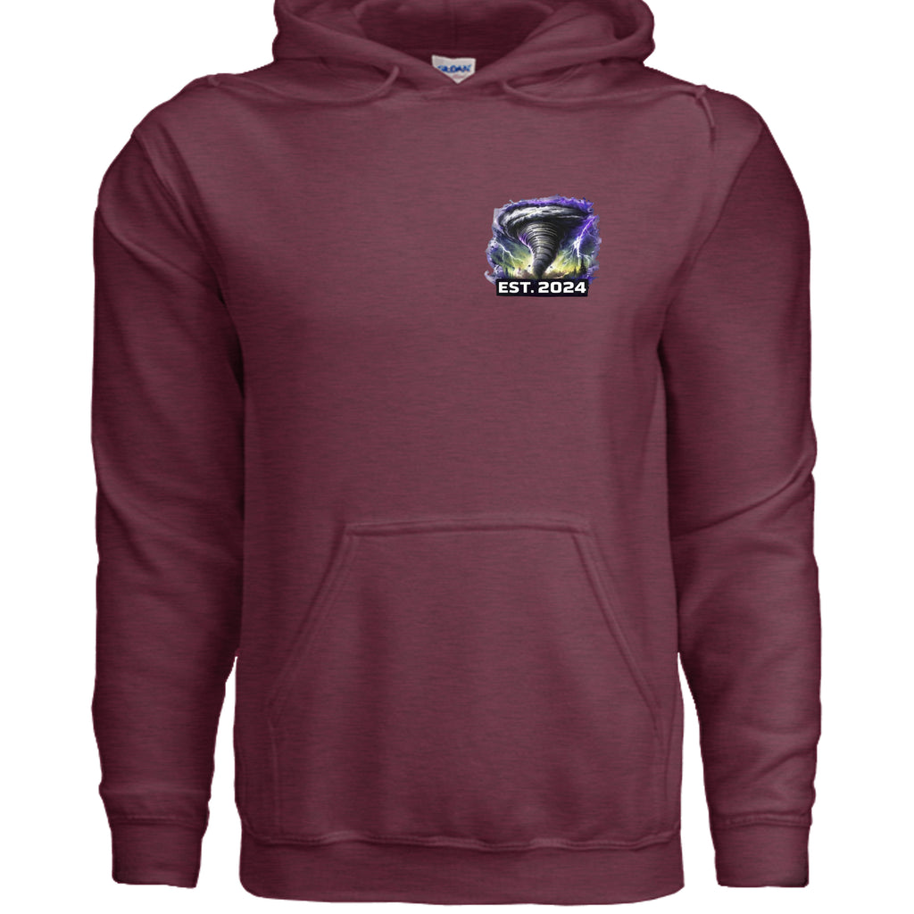 Heather Sport Dark Maroon - G185 - FRONT