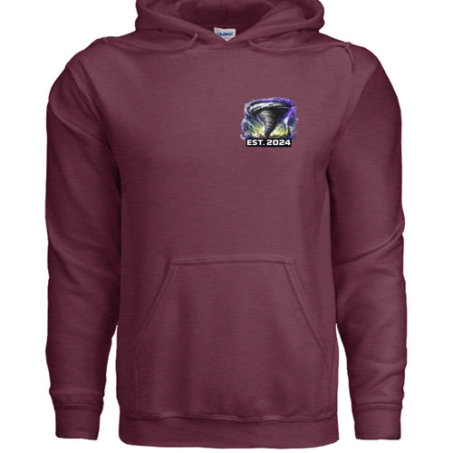 Heather Sport Dark Maroon - G185 - FRONT