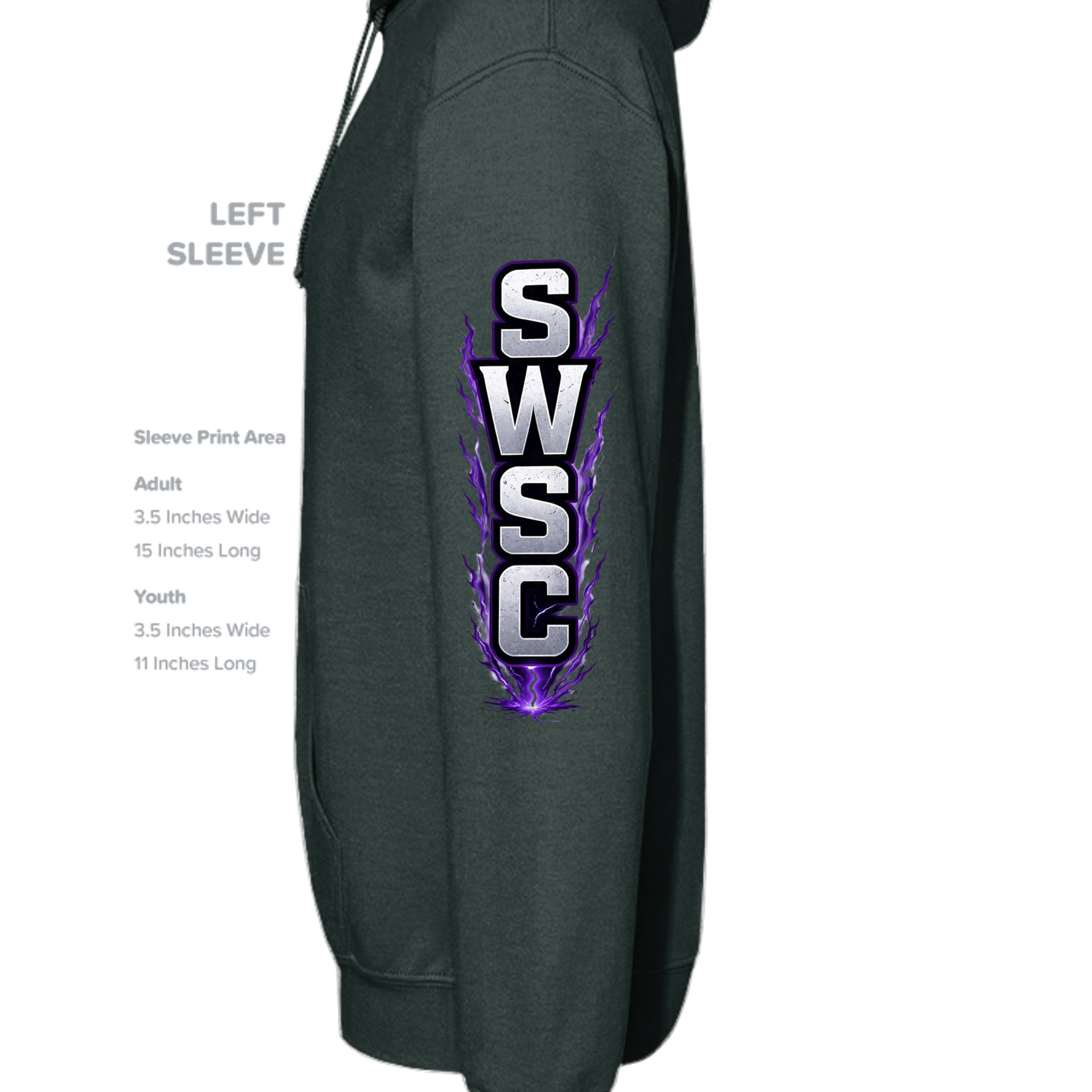 FOREST GREEN - G185 - SLEEVE_LEFT